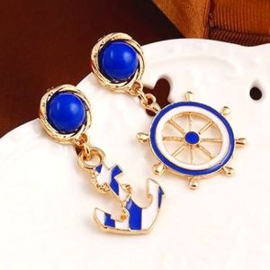 🌺Boat Anchor & Rudder Earings Nautical Earings Beach Accessories Beach Wear